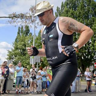 Tomasz Karolak trenuje triathlon, aby schudnąć