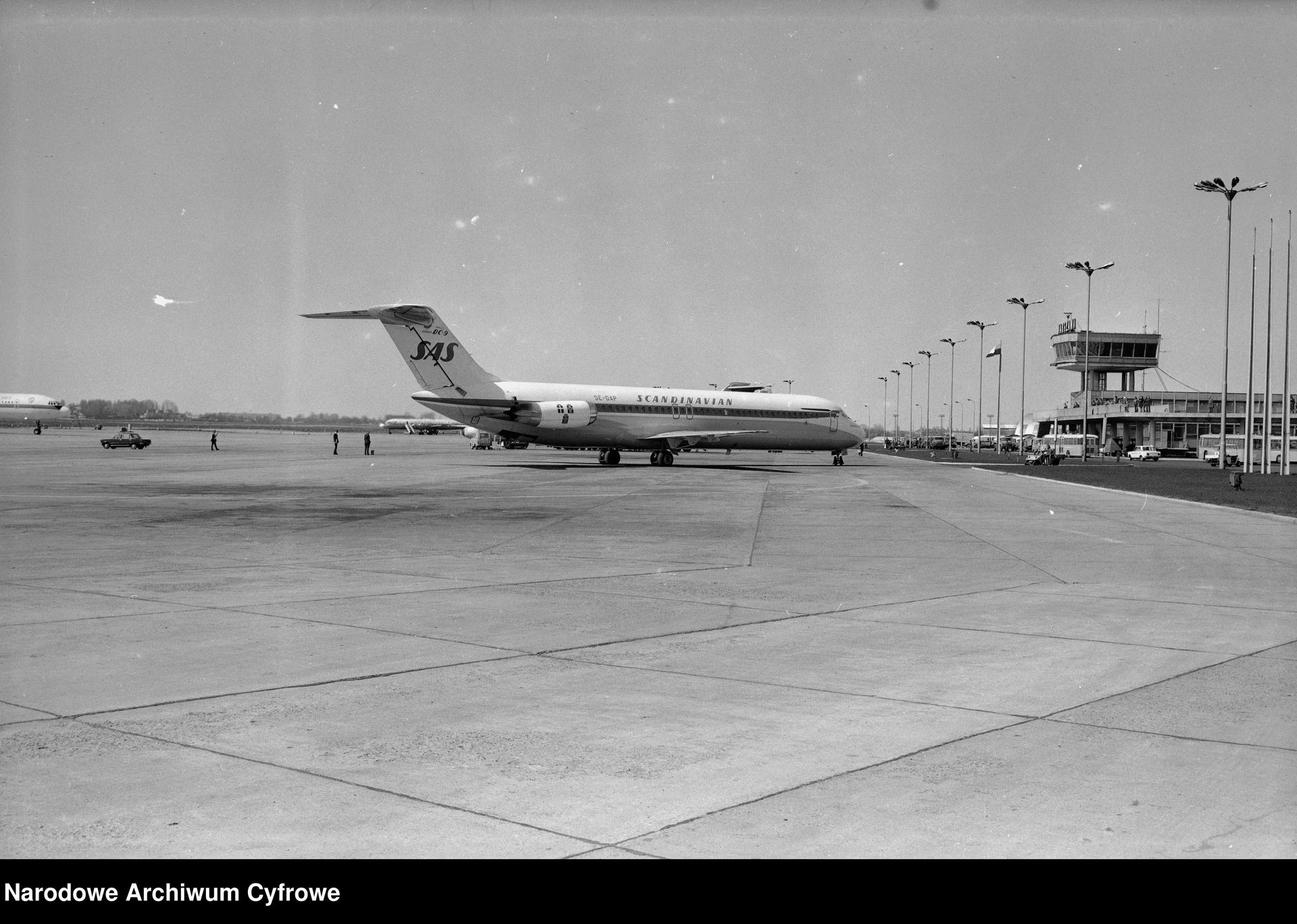 Terminal na lotnisku Okęcie z 1962 roku
