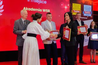 Akademia WSB jeszcze wyżej na podium najlepszych uczelni w Polsce