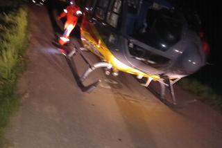 Wypadek motocyklisty w Miechowicach Wielkich