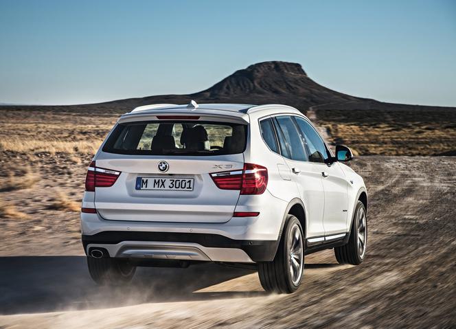 BMW X3 lifting 2015