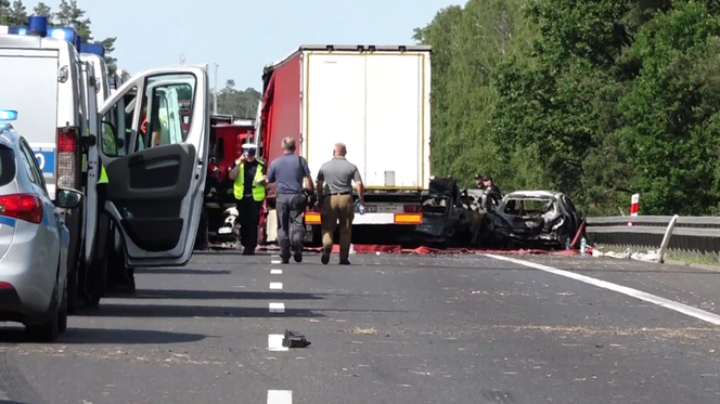 Wypadek na A6