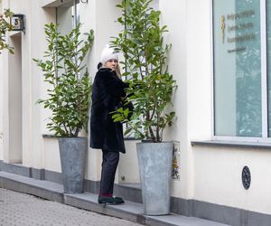 Grażyna Szapolowska  na zakupach w butiku Doroty Goldpoint