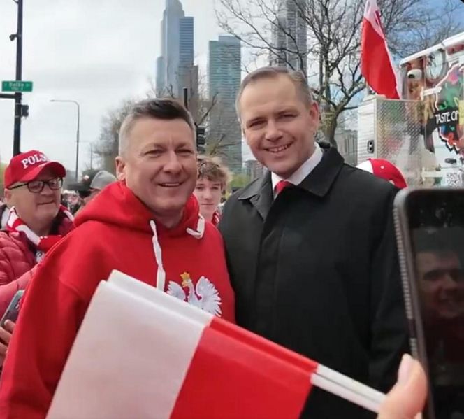 Karol Nawrocki w USA.