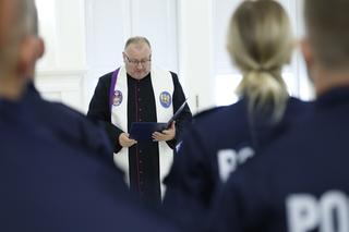 Nowi funkcjonariusze lubelskiej policji. 24 mężczyzn i 5 kobiet wypowiedziało słowa przysięgi