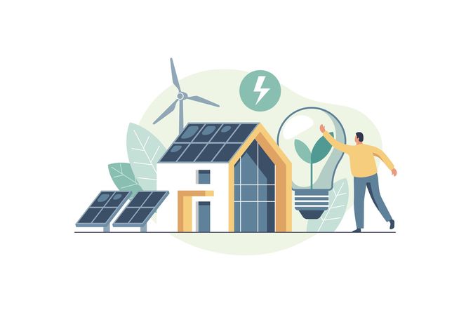 Ekologiczny dom z energią odnawialną