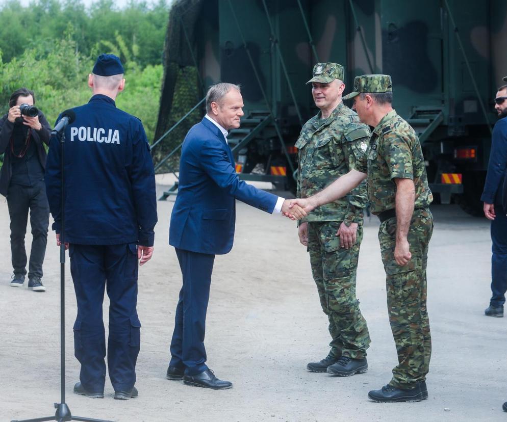 Będzie więcej sił policyjnych na granicy polsko-białoruskiej. Premier Tusk wskazał, gdzie konkretnie