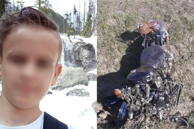 16-letni Mateusz i jego ukochany dziadek zginęli na motorze. Szokujące ustalenia ws. koszmarnego wypadku