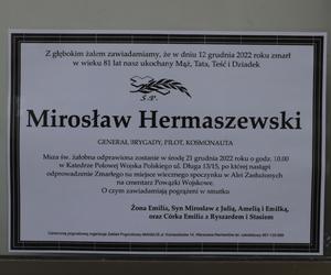 Pogrzeb gen. Mirosława Hermaszewskiego