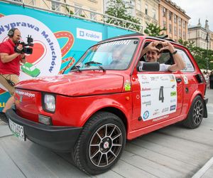 Finał Wielkiej Wyprawy Maluchów na Rynku w Krakowie