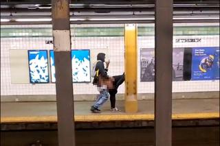 Przyłapani na seksie w metrze