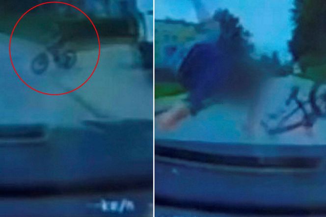 7-latek na rowerze wjechał pod samochód! Dziecko było bez opieki