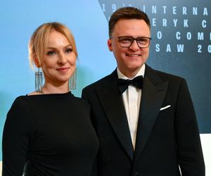 Szymon Hołownia z żoną Urszulą Brzezińską-Hołownią