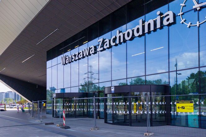 Dworzec Zachodni w Warszawie pod koniec remontu