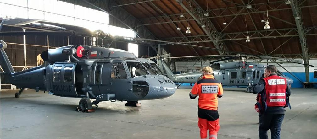 Black Hawk ratował pielęgniarkę