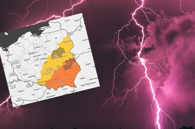 Ostrzeżenie przed potężnymi burzami. Alerty wydano w 5 województwach! 