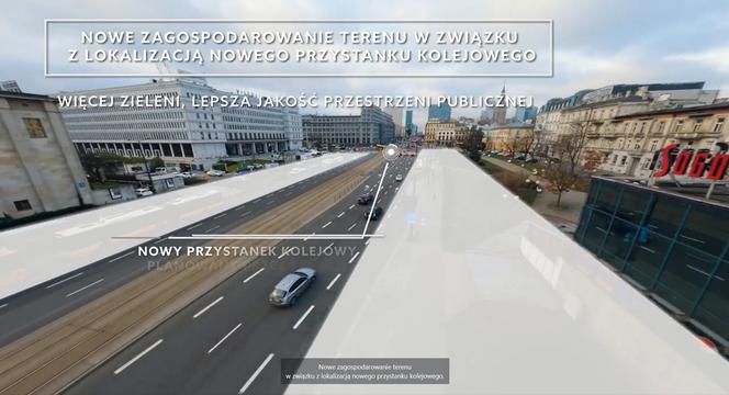 Nowe Centrum Warszawy. Nowe Aleje Jerozolimskie