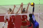 Agnieszka Korneluk - mecz Polska - Włochy