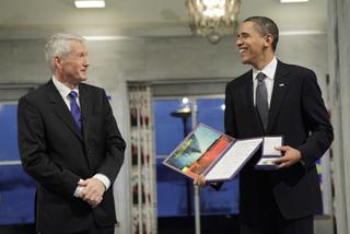 Thorbjoern Jagland i Barack Obama