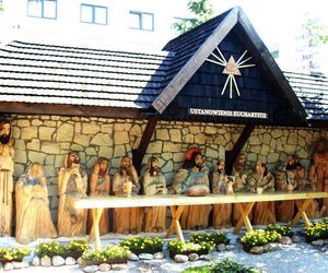 Bestialski akt wandalizmu w Lublinie. Podpalili rzeźbę „Ostatniej Wieczerzy”. Straty na 70 tys. złotych