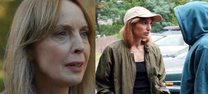 Barwy szczęścia, odcinek 3252. Agnieszka (Katarzyna Tlałka), Celina (Orina Krajewska), Łukasz (Michał Rolnicki)