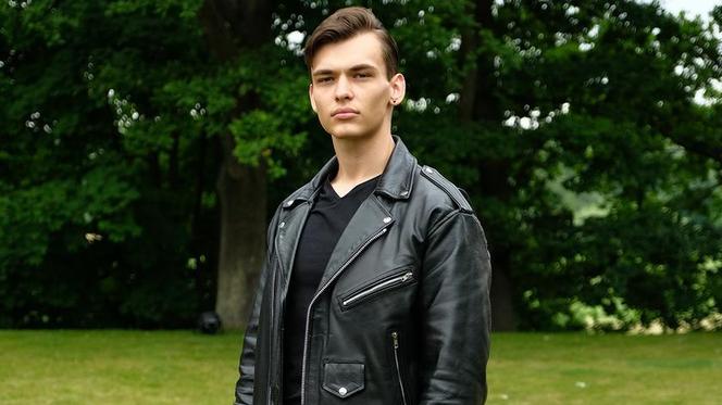 Adam Lochyński z "Top model" 