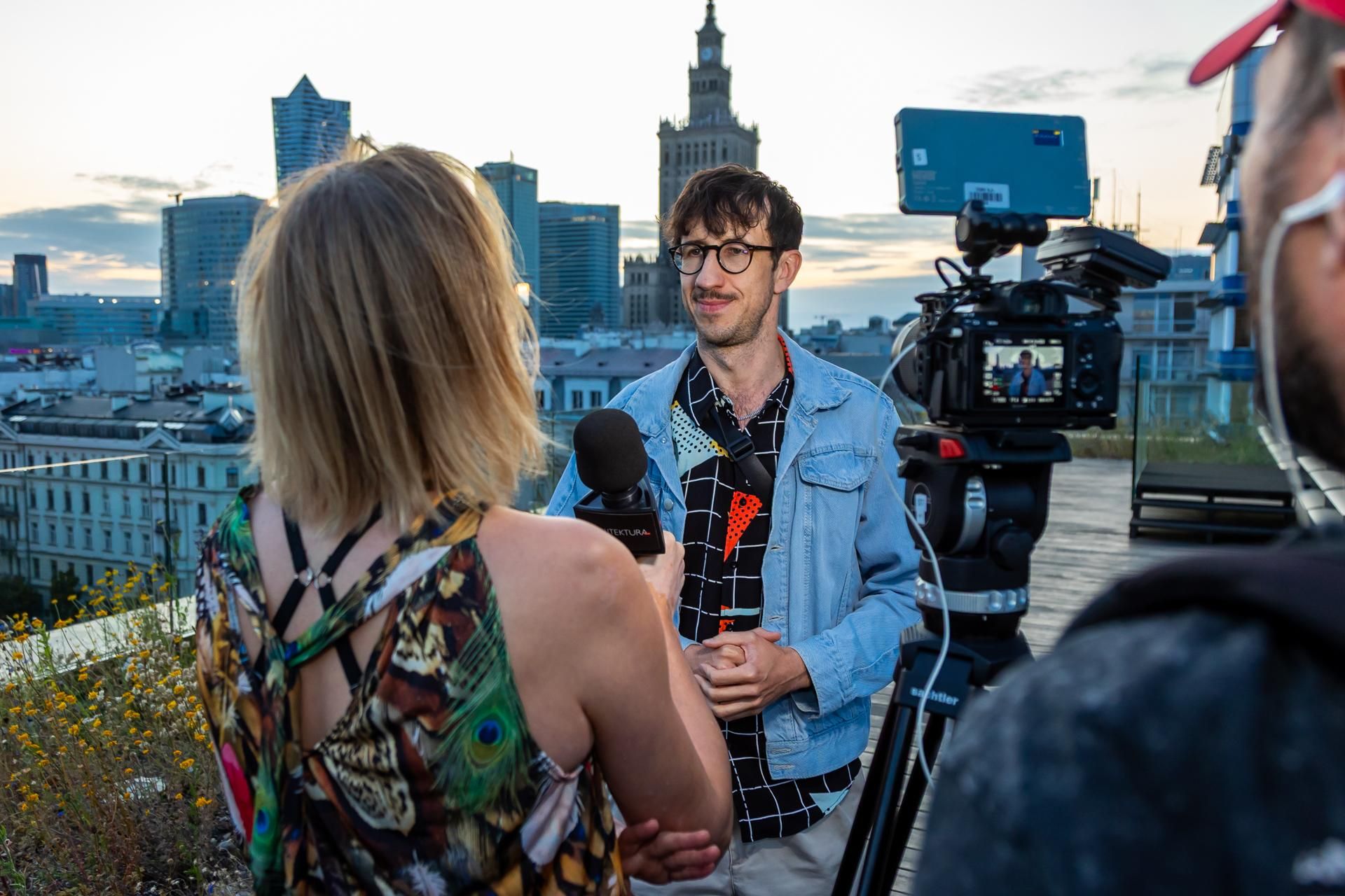 Warszawa - Wolf Marszałkowska - debata Architektury - Grzegorz Piątek