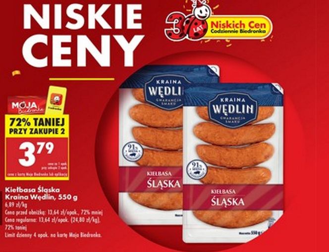 Biedronka rozdaje gratisy