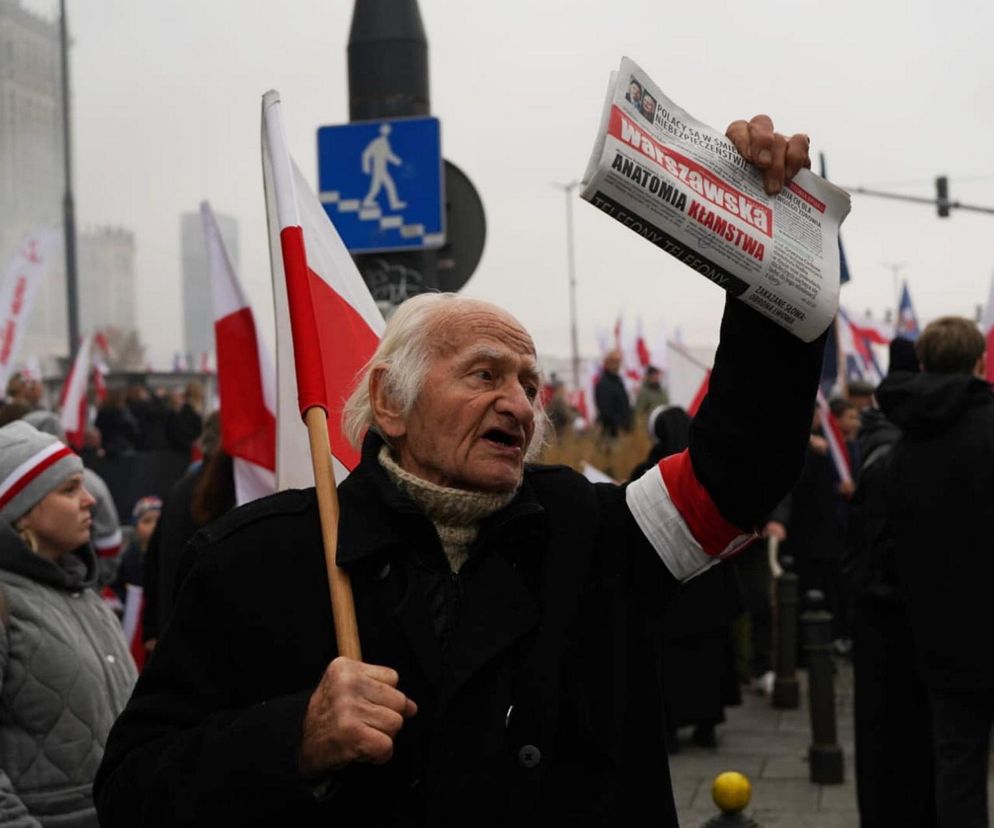 Marsz Niepodległości 2025 na żywo. Relacja z Warszawy. Chcę zobaczyć Polskę samodzielną i niezakompleksioną