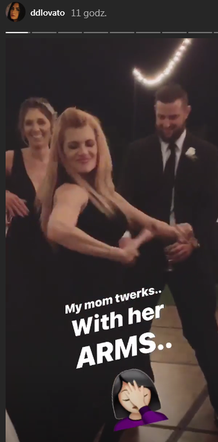 Rodzice Demi Lovato na weselu jej przyjaciółki