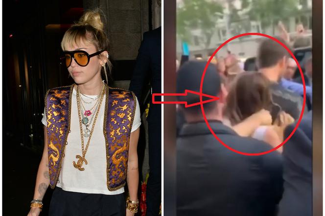 Miley Cyrus zaatakowana