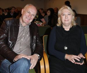 Jacek Cygan z żoną