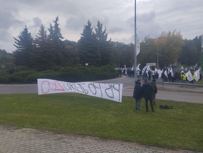 Wielka blokada Jastrzębia-Zdroju. Protest górników i hutników. Miasto stoi