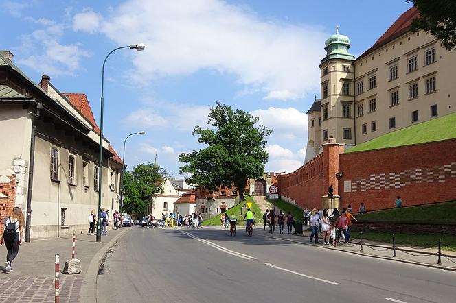 Ulica Podzamcze w Krakowie