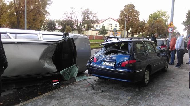 Kolizja na Powstańców Wielkopolskich