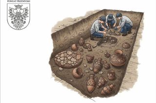 Niezwykłe znalezisko w Orłach. 