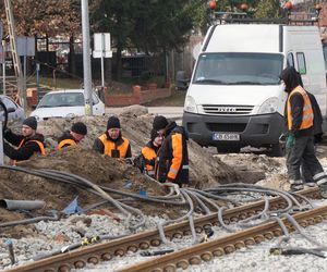 Remont torowiska na ul. Toruńskiej w Bydgoszczy. Wiemy, kiedy tramwaje wrócą na stałe trasy 