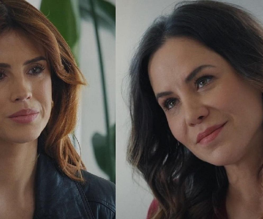 M jak miłość, odcinek 1880. Kama (Michalina Sosna), Anna Brzezińska (Natalia Lesz)