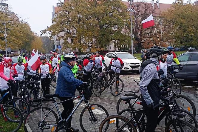 Niepodległościowy Rajd Rowerowy w Szczecinie