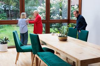 Na Wspólnej odc. 3555: Ewa (Ewa Gawryluk), Arek Ostrowski (Marek Kalita), Irena (Elżbieta Gaertner)