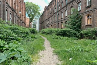 Zabytkowe famuły Izraela Poznańskiego w Łodzi 