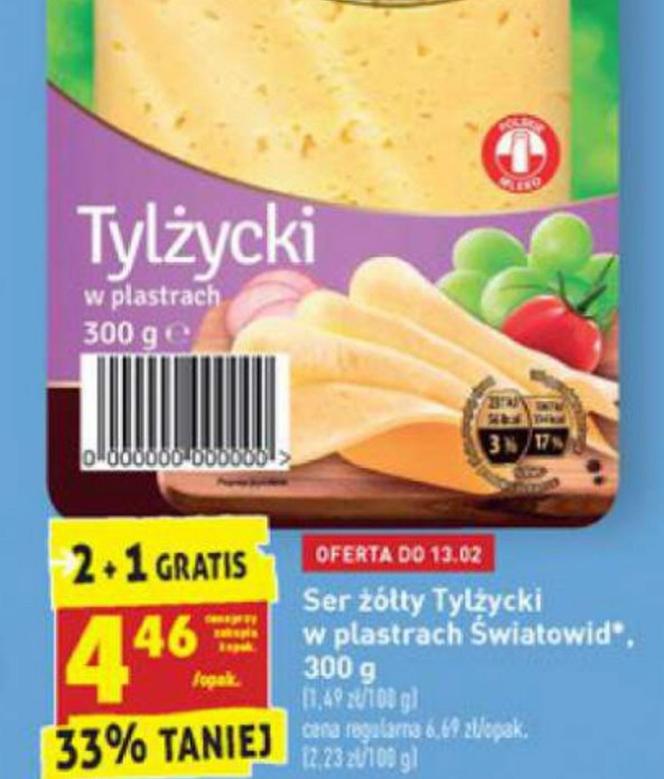 ser tylżycki 2+1 gratis