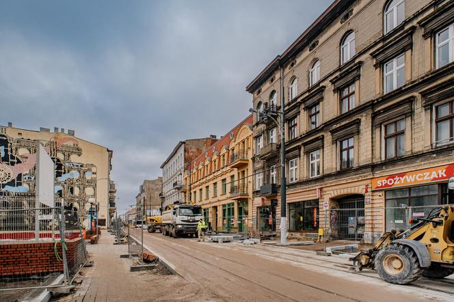 Odnowione kamienice na ul. Legionów w Łodzi