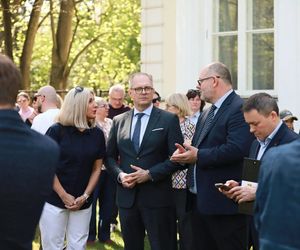 Warszawa. Zabytkowy ogród tarasowy SGGW 