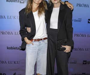 Racewicz w skórze, Steczkowska w kwiatach, a Żukowska w bieli! Taka ścianka to rzadkość!