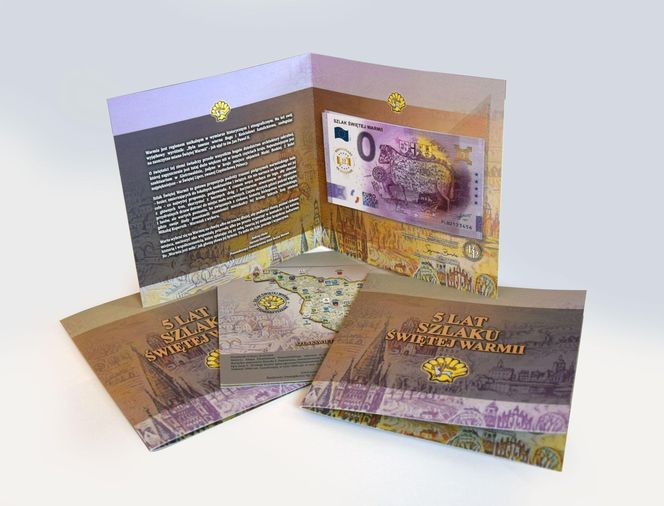 Nowy banknot ma promować Warmię. Jego nominał to… 0 euro