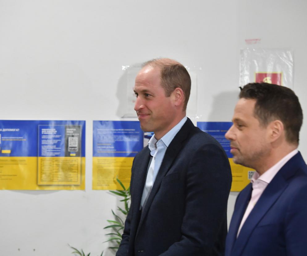 Książę William spotkał się z uchodźcami z Ukrainy