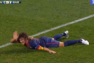 GRAN DERBI 2012. Carles Puyol na pewno nie zagra - złamał rękę w meczu Ligi Mistrzów. NOWE FAKTY