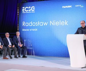 Krzysztof Gawkowski na otwarciu ECSC