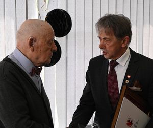 Kolejarz, społecznik, świadek historii! Pan Leon ze Śliwic skończył właśnie 101 lat
